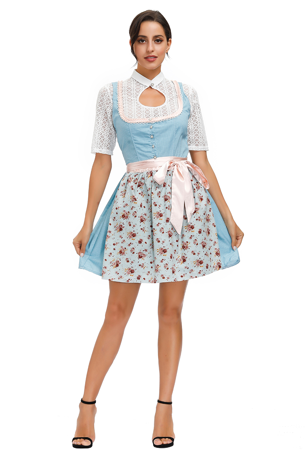 Womens Beer Maid Wench German Oktoberfest Costume